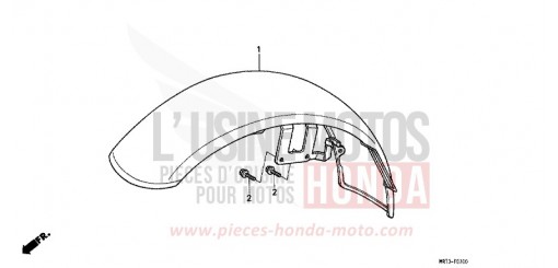 FRONT FENDER VT600CL de 1990